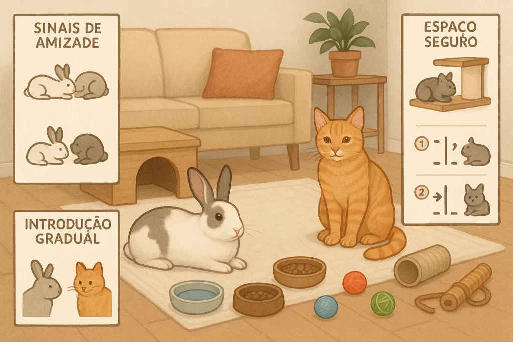 Coelho-pode-conviver-com-gatos