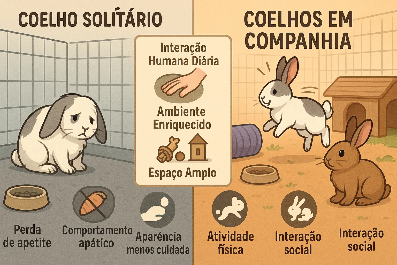 Coelhos-sentem-solidão
