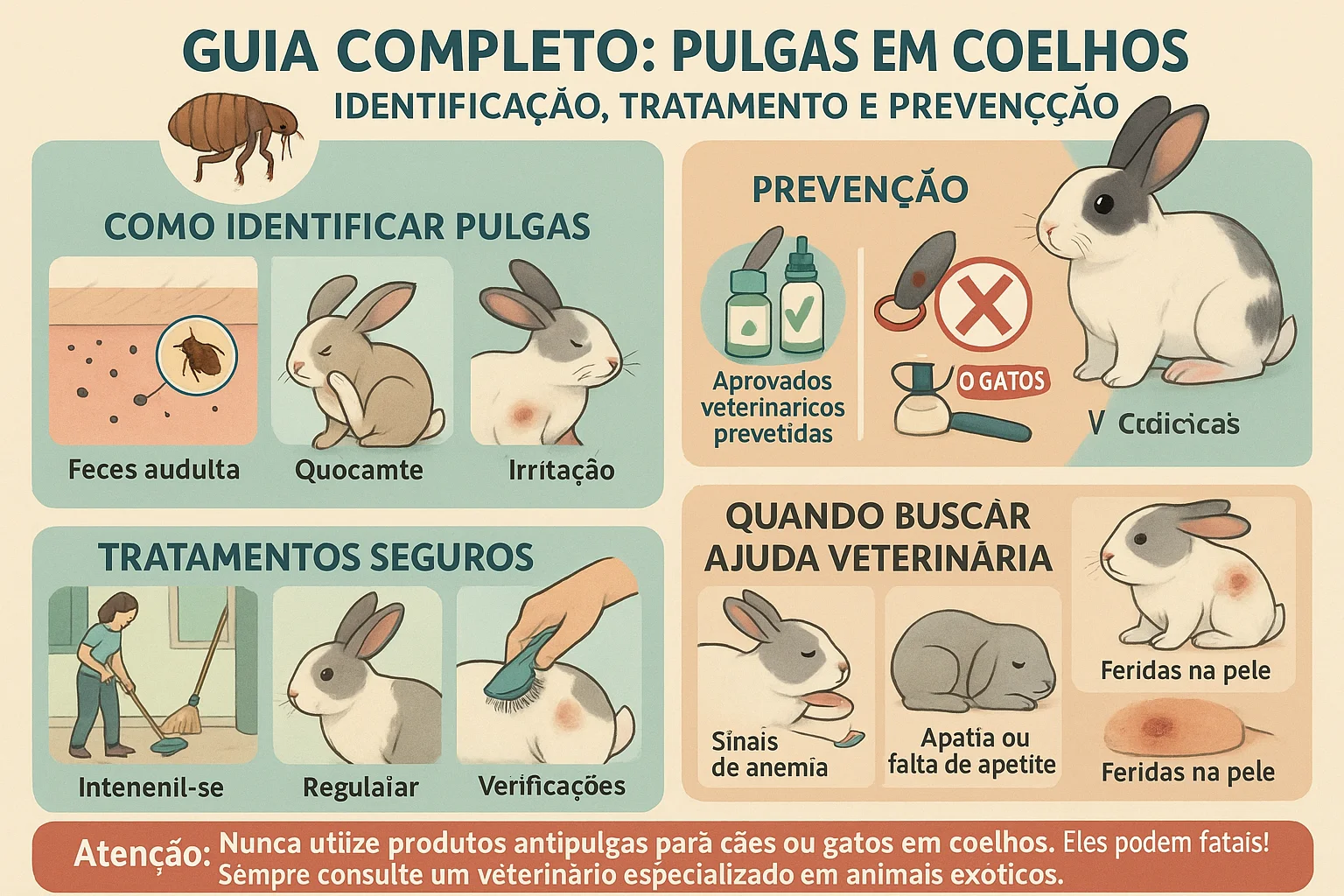 Coelho-com-pulgas-tratamento