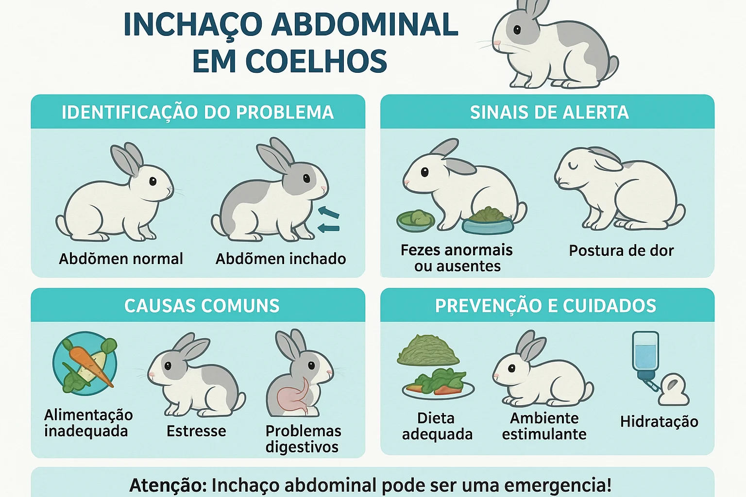 Inchaço-abdominal-em-coelhos